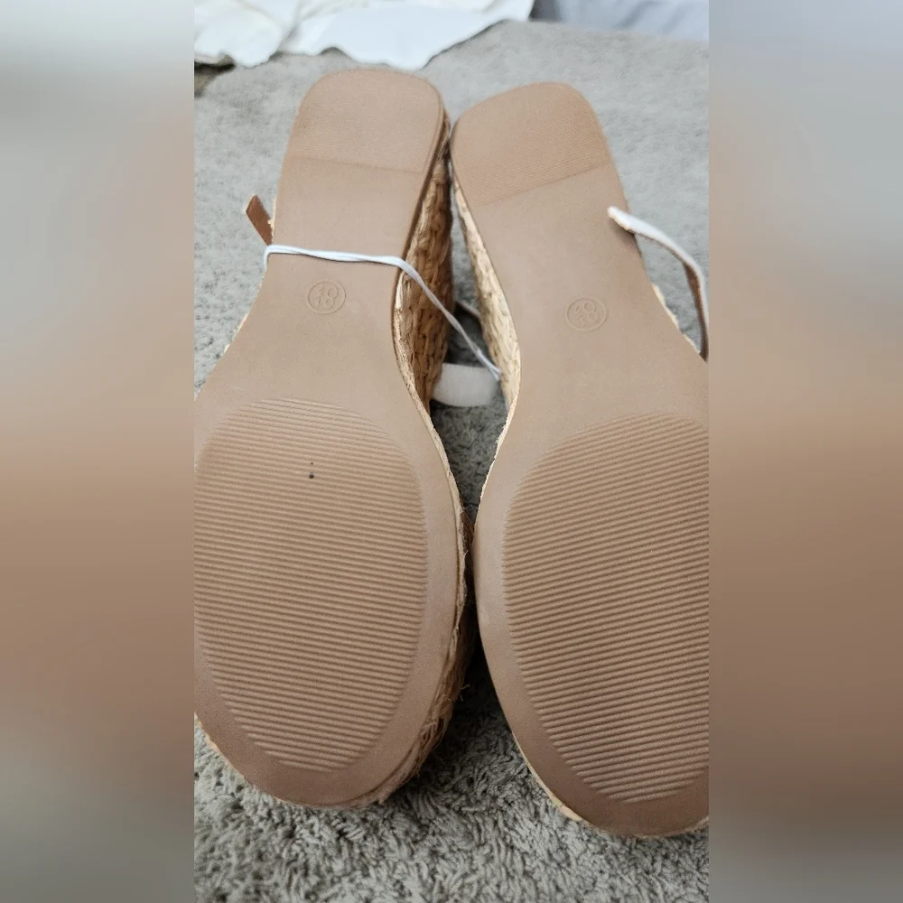 Women's Alisha Platform Wedge Heels w/ Memory Foam Insole Universal Thread 8 1/2 - Picture 11 of 14